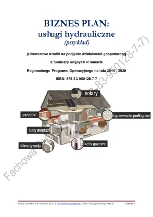 BIZNES PLAN - usługi hydrauliczne