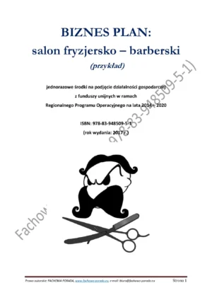 BIZNES PLAN - salon fryzjersko-barberski