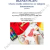 BIZNESPLAN własna marka odzieżowa ze sklepem internetowym