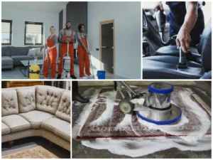 Przykładowe biznesplany a group of people cleaning a room