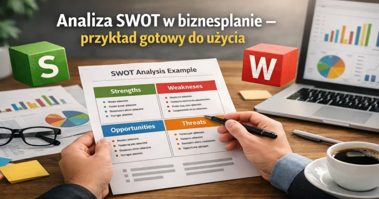 Przykładowe biznesplany analiza SWOT w biznesplanie
