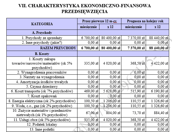 biznesplan psi salon piękności na kółkach