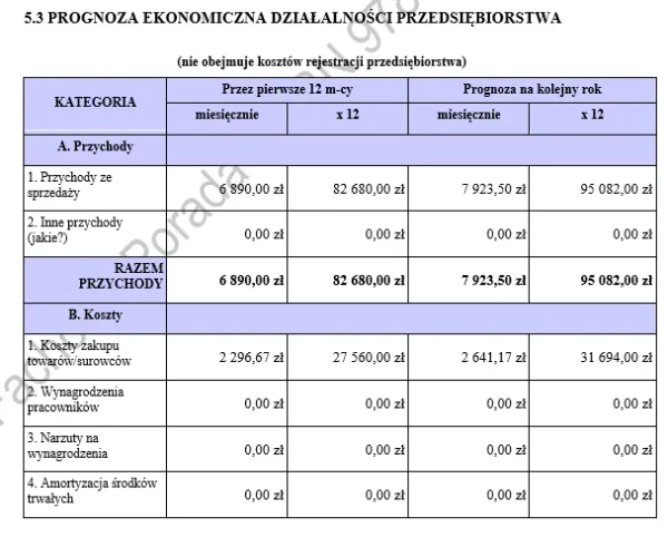 Biznesplan rękodzieło dla dzieci + sklep internetowy PDF – wzór do dotacji