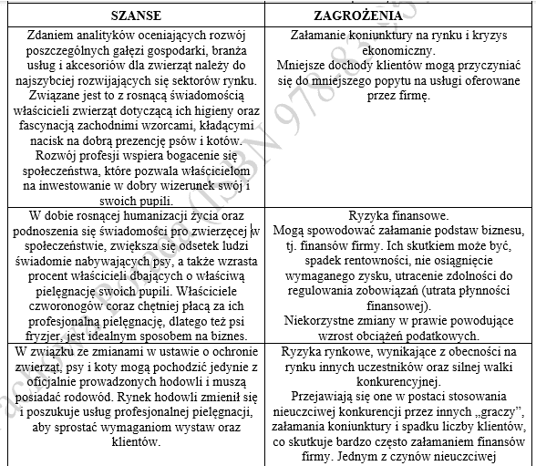 Biznesplan psi salon piękności na kółkach / mobilny groomer – wzór PDF do dotacji