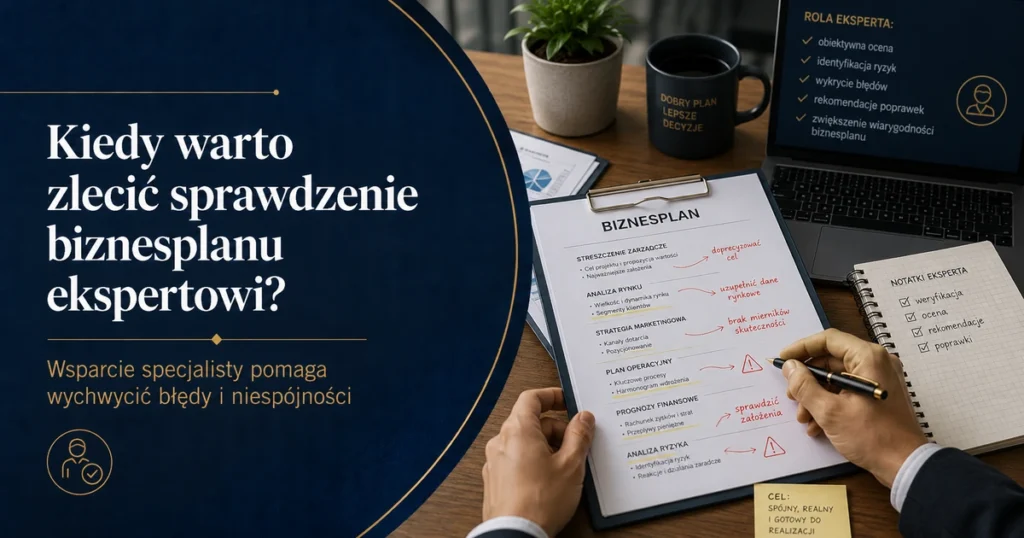 Przykładowe biznesplany Jak sprawdzić poprawność biznesplanu