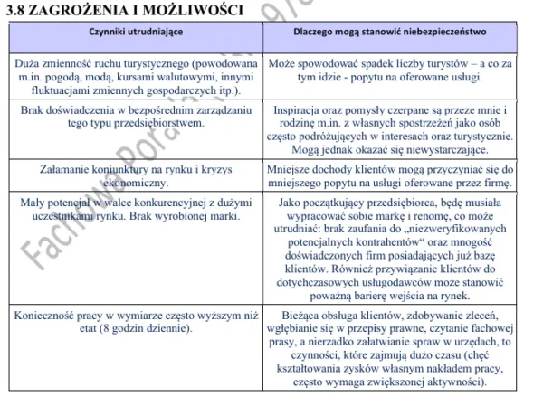 biznesplan mobilna sauna na wynajem