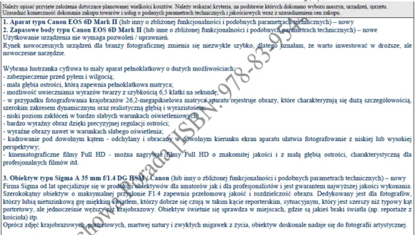 Biznesplan studio fotograficzne - naturalna fotografia rodzinna w stylu lifestyle – gotowy wzór PDF do dotacji