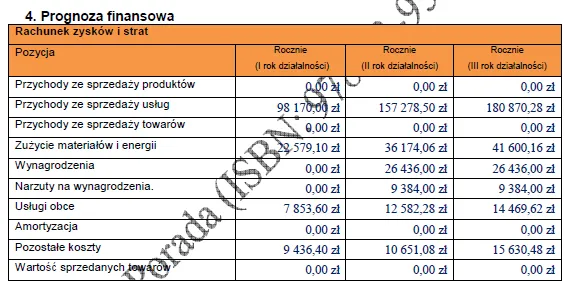 Biznesplan warsztat samochodowy