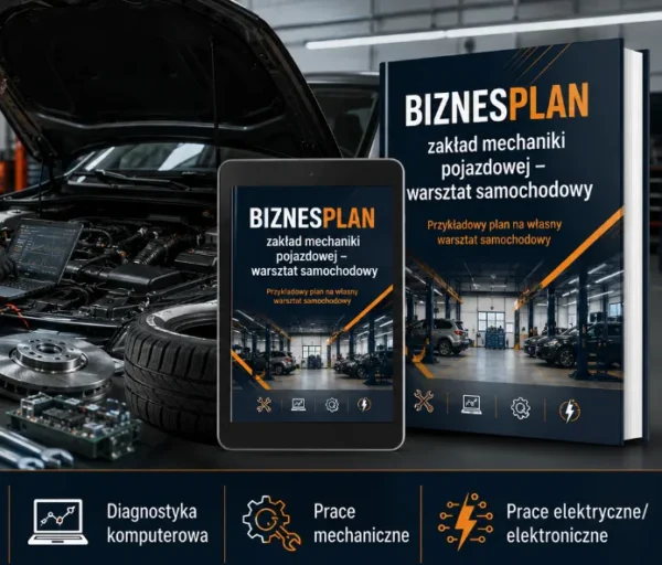 Biznesplan warsztat samochodowy – gotowy wzór PDF do dotacji
