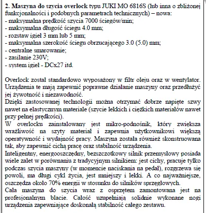 Biznesplan pracownia krawiecka – gotowy wzór PDF do dotacji