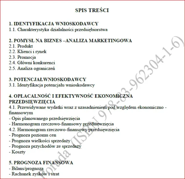 Biznesplan usługi stolarskie (1) Biznesplan usługi stolarskie