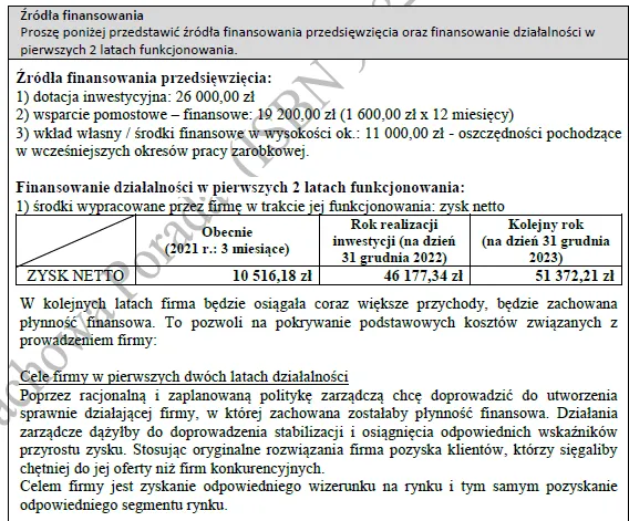 Biznesplan usługi stolarskie (9) Biznesplan usługi stolarskie – gotowy wzór PDF do dotacji