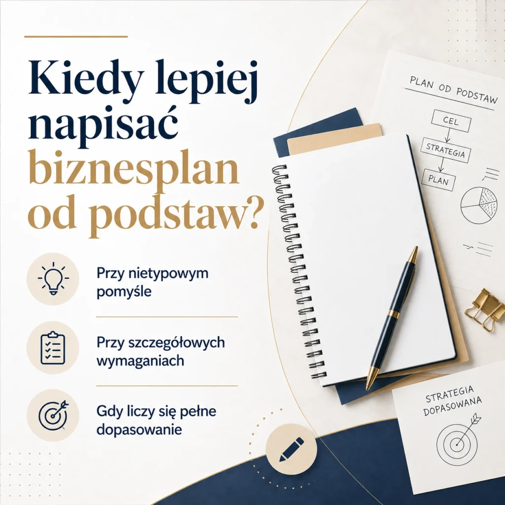 Gotowy biznesplan vs własny – co wybrać?