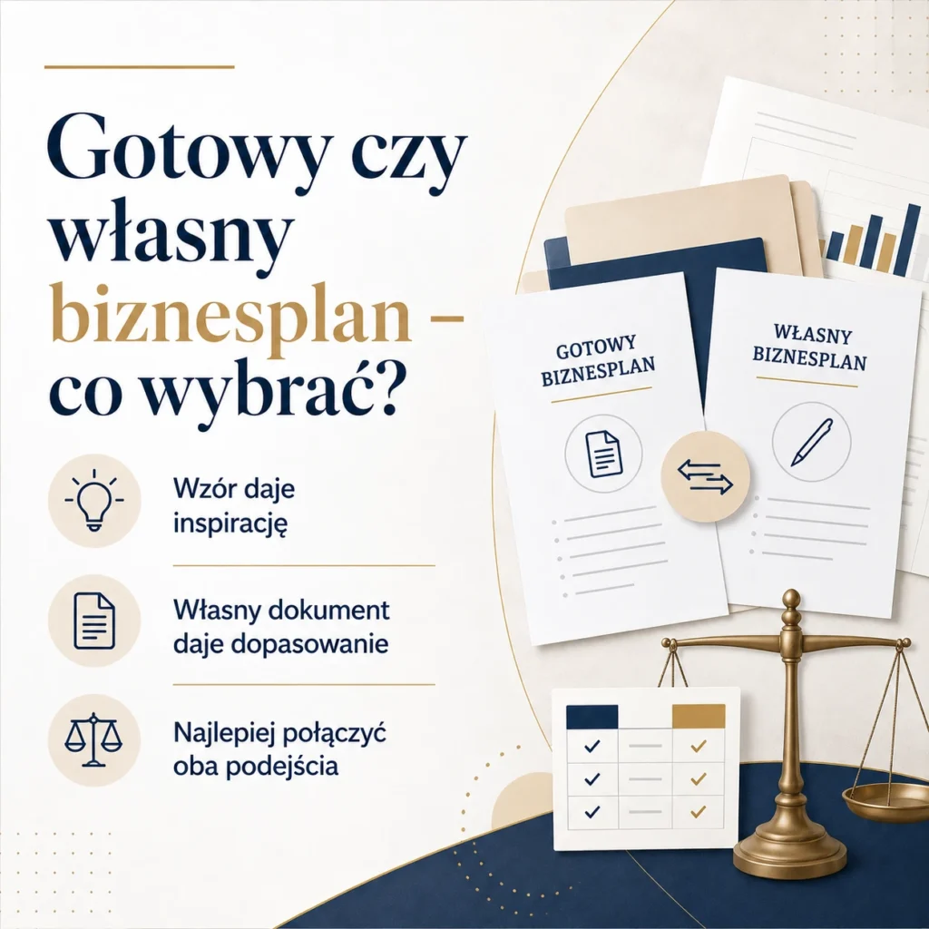 Gotowy biznesplan vs własny – co wybrać?