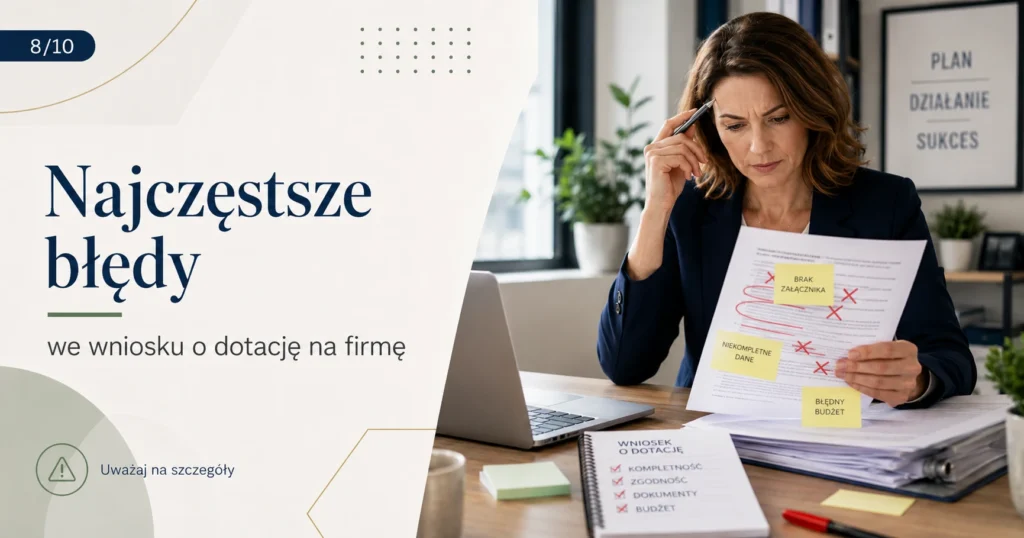 Jak poprawnie przygotować wniosek o dotację na firmę