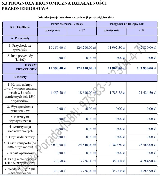 Biznesplan mobilna sauna na wynajem PDF – wzór do dotacji