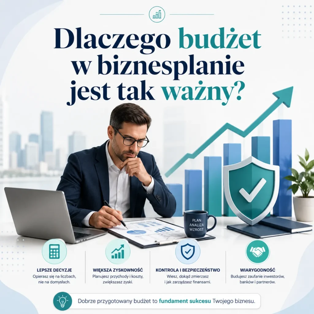 Jak przygotować budżet w biznesplanie – przykład krok po kroku