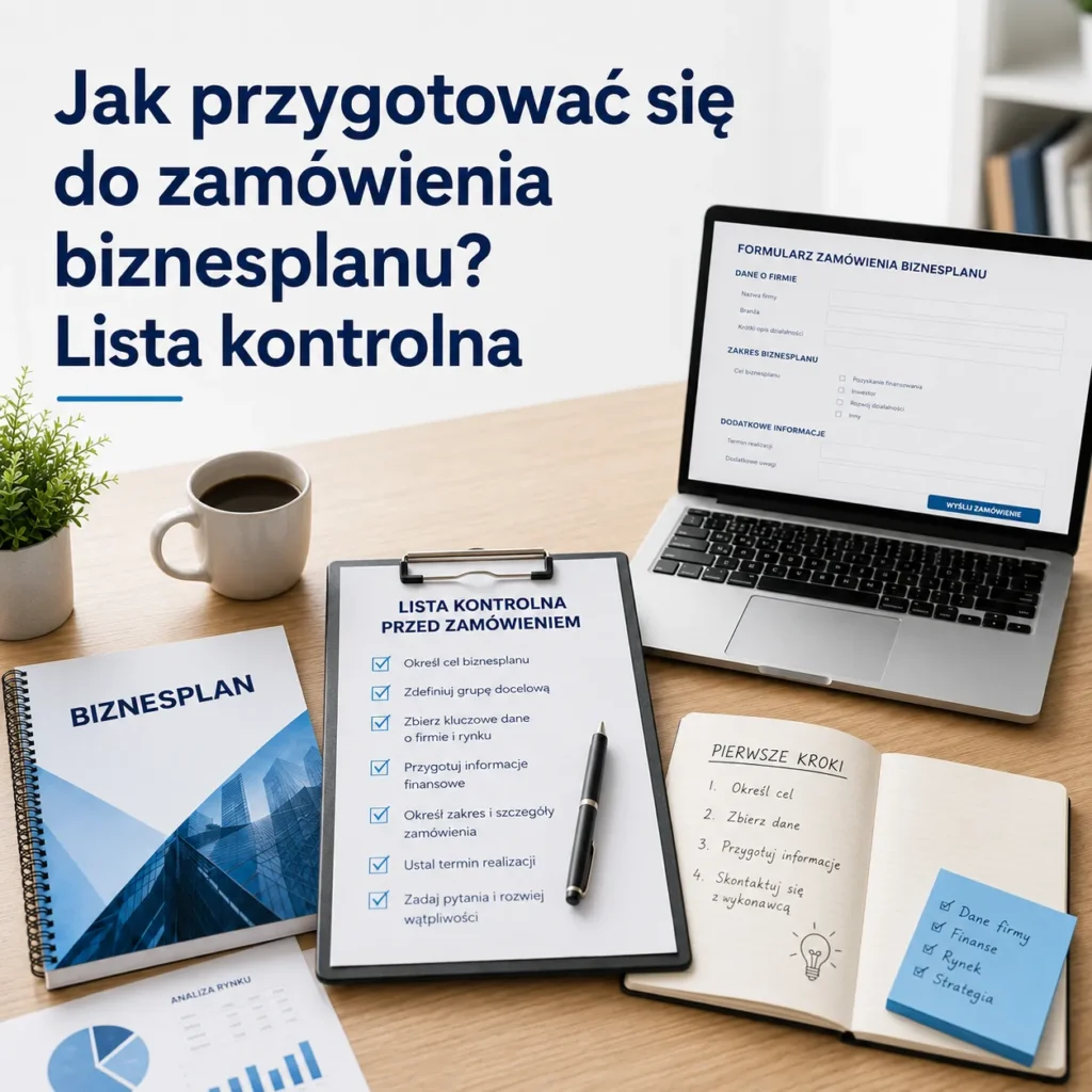 Jak zamówić biznesplan na własną firmę