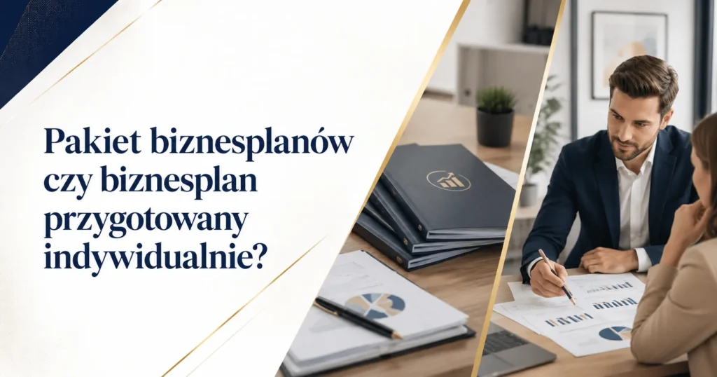 Pakiety biznesplanów dla początkujących przedsiębiorców