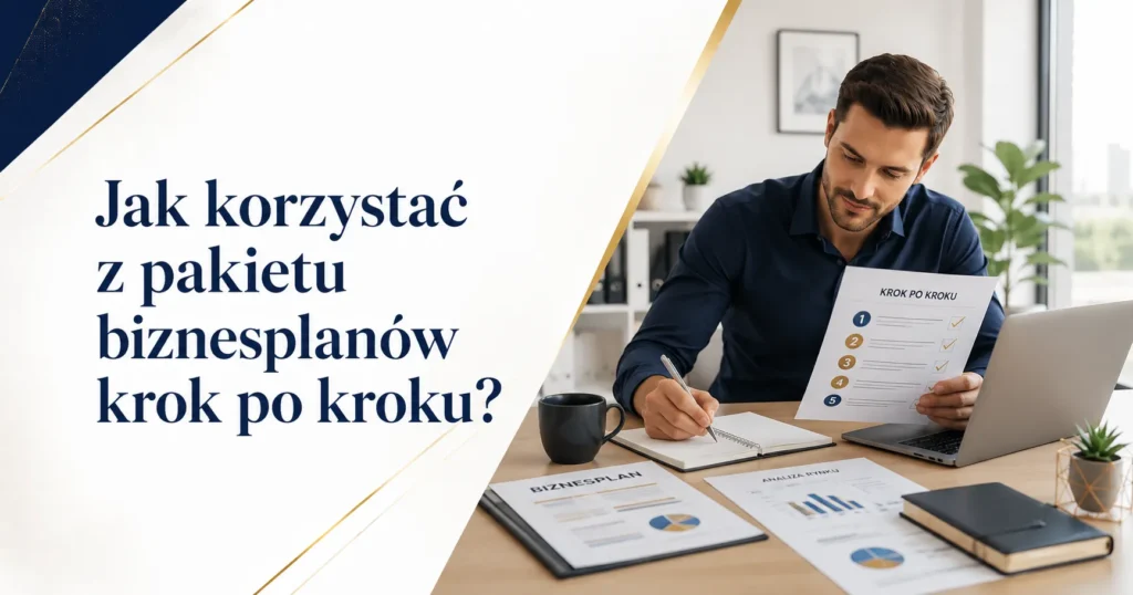 Pakiety biznesplanów dla początkujących przedsiębiorców