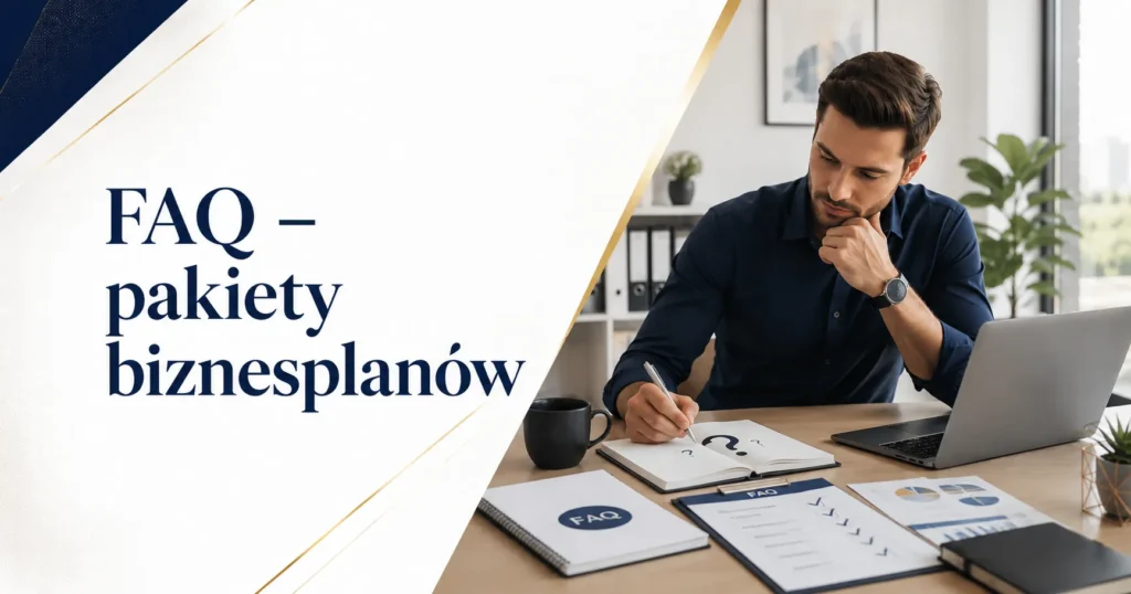 Pakiety biznesplanów dla początkujących przedsiębiorców