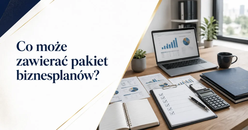 Pakiety biznesplanów dla początkujących przedsiębiorców