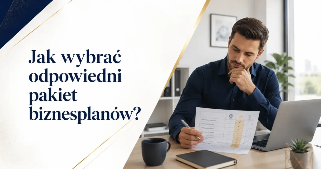 Pakiety biznesplanów dla początkujących przedsiębiorców