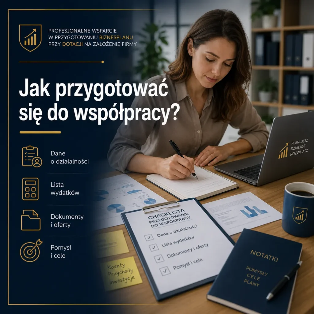 Przykładowe biznesplany Profesjonalne wsparcie w przygotowaniu biznesplanu przy dotacji na założenie firmy