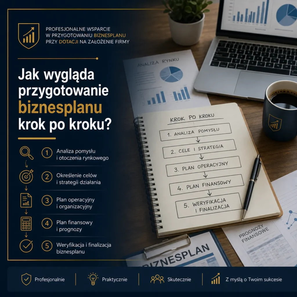 Przykładowe biznesplany Profesjonalne wsparcie w przygotowaniu biznesplanu przy dotacji na założenie firmy