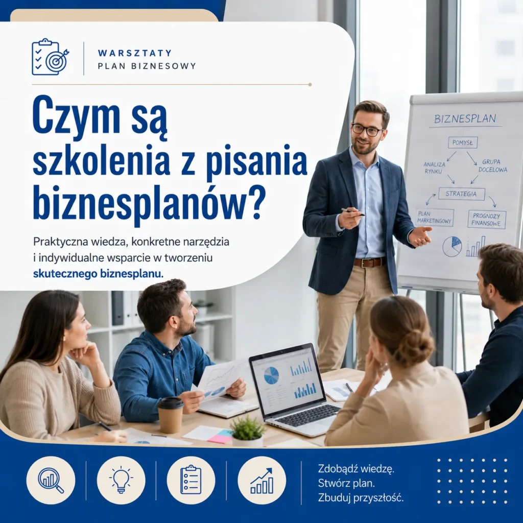 Warsztaty i szkolenia z pisania biznesplanów