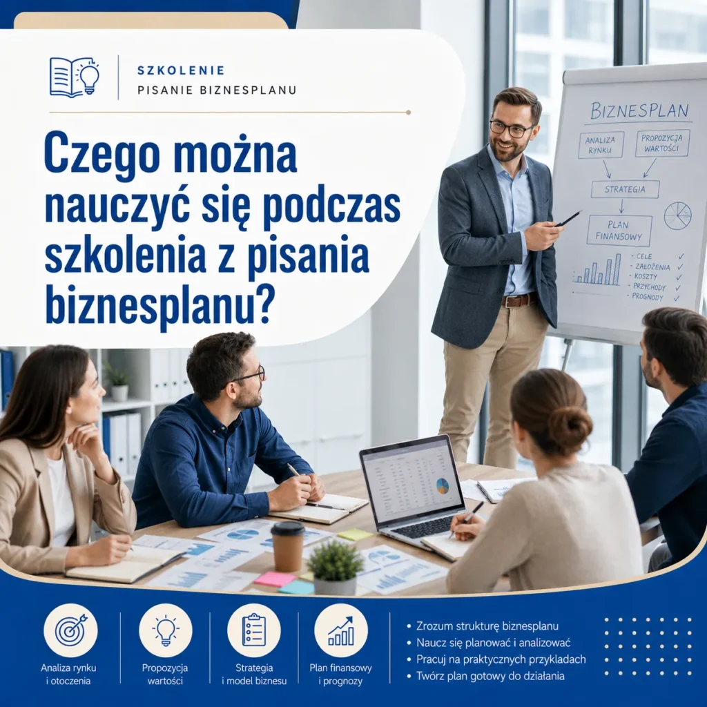 Warsztaty i szkolenia z pisania biznesplanów