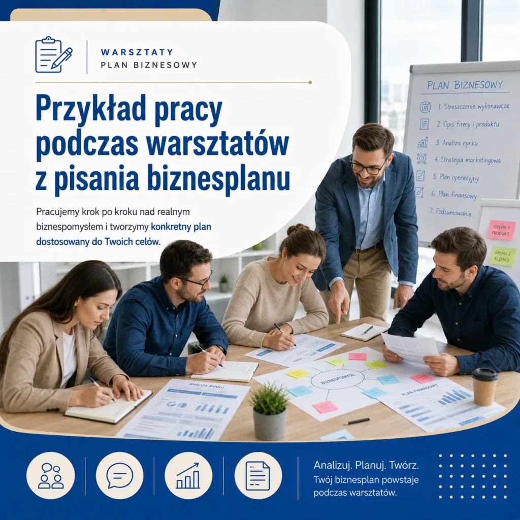 Warsztaty i szkolenia z pisania biznesplanów