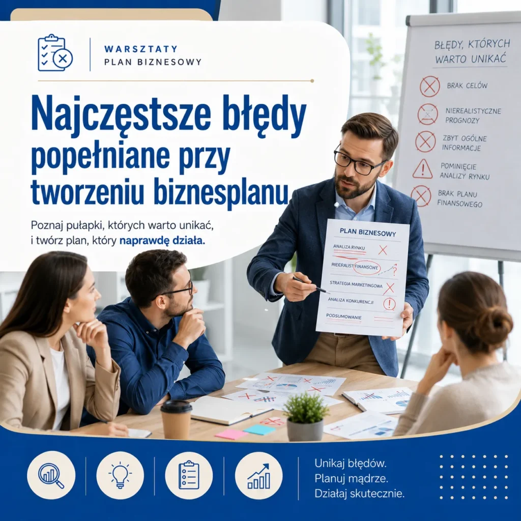 Warsztaty i szkolenia z pisania biznesplanów