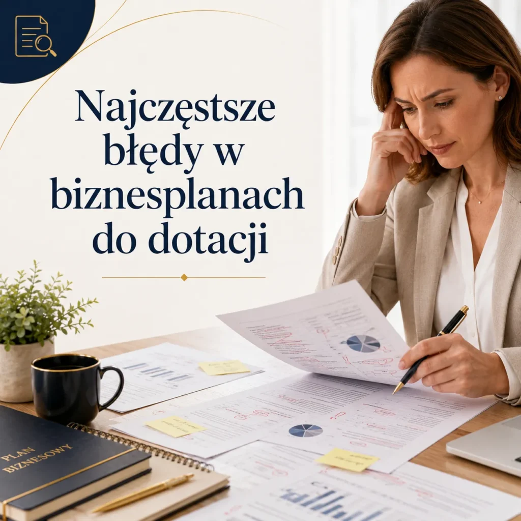 Weryfikacja biznesplanu i wniosku o dotację
