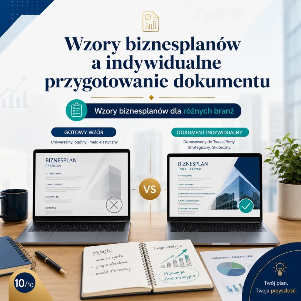 Wzory biznesplanów dla różnych branż