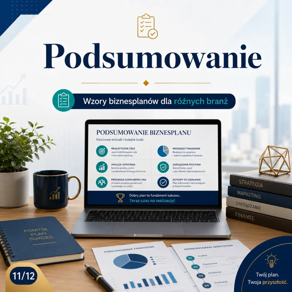 Wzory biznesplanów dla różnych branż