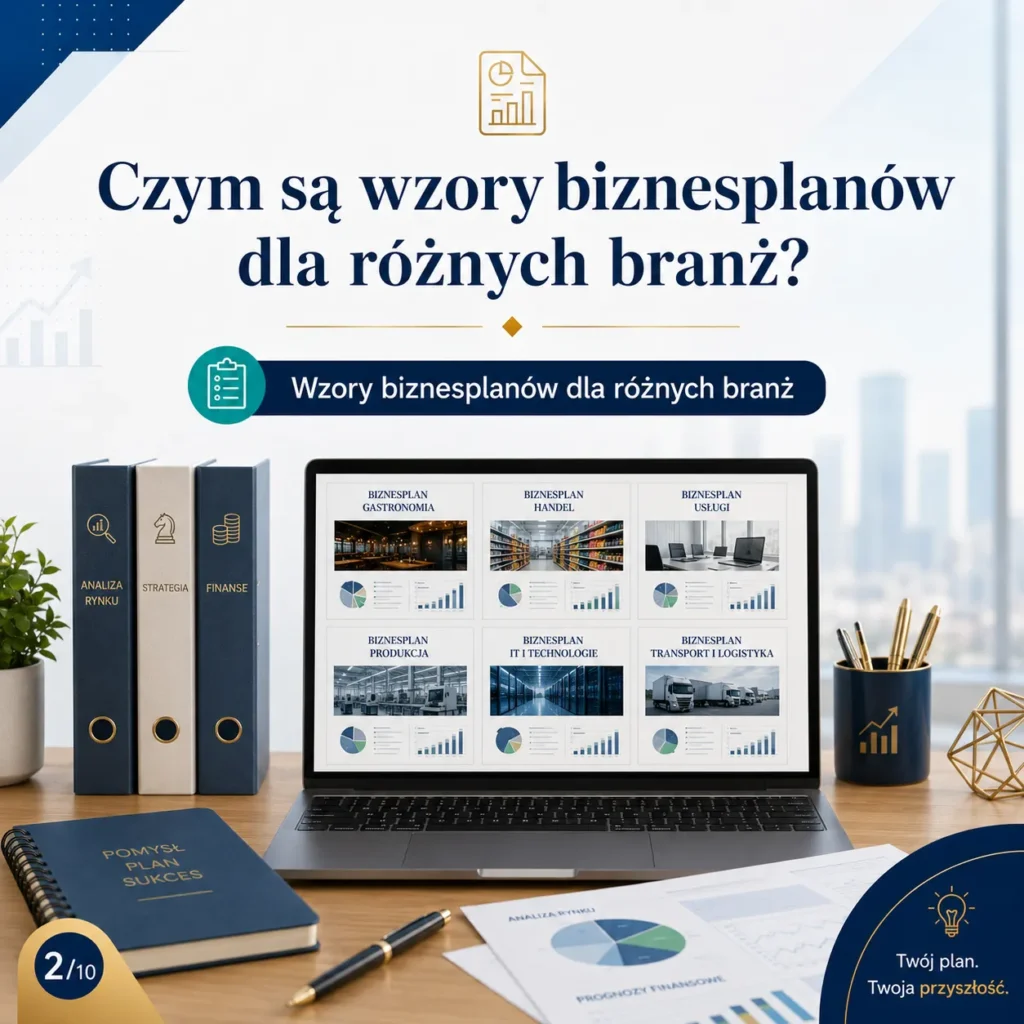 Wzory biznesplanów dla różnych branż