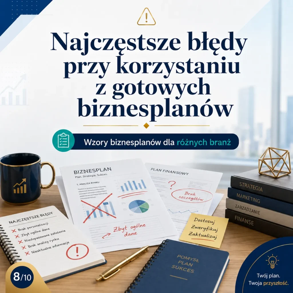 Wzory biznesplanów dla różnych branż