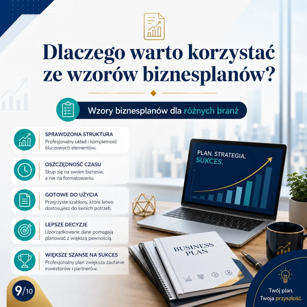 Wzory biznesplanów dla różnych branż