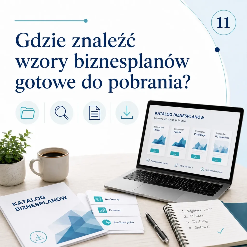 Wzory biznesplanów gotowe do pobrania