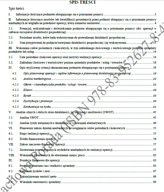 BIZNESPLAN druk 3D biżuterii (projekt i wykonanie modelu 3D biżuterii) – wzór PDF do dotacji