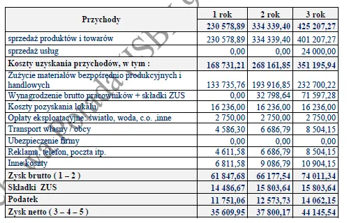 BIZNESPLAN hurtownia kosmetyczna (kosmetyka profesjonalna) – wzór PDF do dotacji