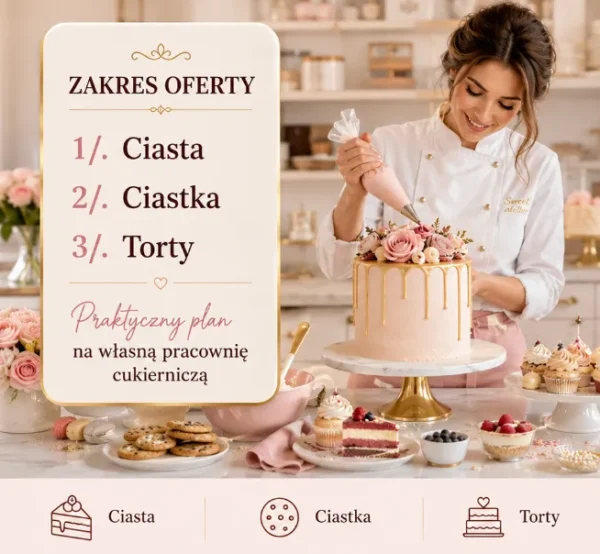 BIZNESPLAN pieczenie ciast i tortów na zamówienie - wzór PDF do dotacji