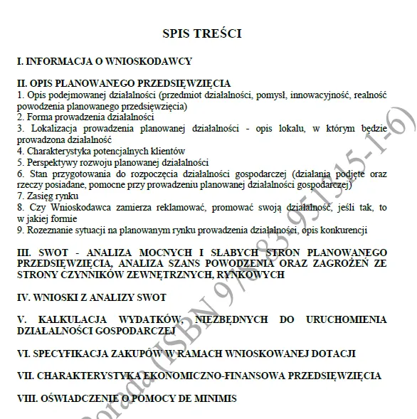 BIZNESPLAN salon fryzjerski dla psów (grooming i pielęgnacja) - wzór PDF do dotacji