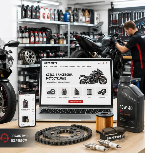 BIZNESPLAN sklep motocyklowy (sklep online z częściami + serwis) - wzór PDF do dotacji