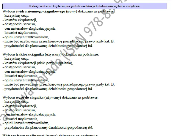 BIZNESPLAN usługi leśne (zrywka drewna, pielęgnacja i ochrona lasu) - wzór PDF do dotacji