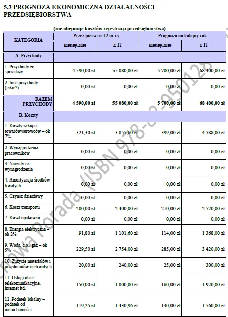 BIZNESPLAN wynajem pokoi (pokoje gościnne i miejsca noclegowe) - wzór PDF do dotacji