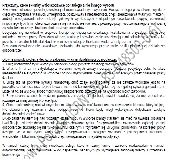BIZNESPLAN autolaweta (pomoc drogowa i holowanie) - wzór PDF do dotacji