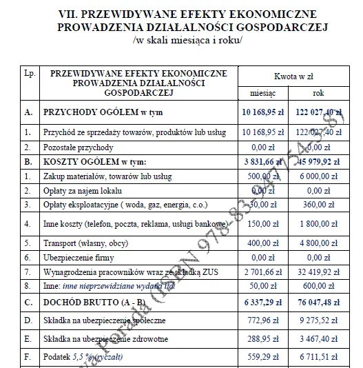 Biznesplan firma remontowo-budowlana (remonty, brukarstwo i roboty ogólnobudowlane) - wzór PDF do dotacji