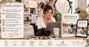 Biznesplan fotografia okolicznościowa (śluby, plenery i sesje fotograficzne) - wzór PDF do dotacji 